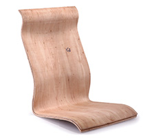casco de madera respaldo alto para silla ejecutiva galaxy
