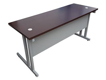 escritorios para oficina recto con patas metalicas basico filadelfia