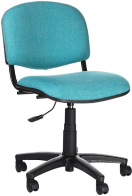 silla secretarial con respaldo fijo