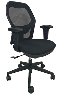 sillas ejecutivas para oficina ergonomicas con descasa brazos ajustables soporte lumbar respaldo bajo mecanismo dos palancas 