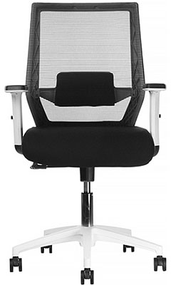 sillas operativas con respaldo de malla con mecanismo reclinable y descansa brazos ajustables
