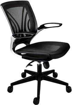 sillas operativas para oficina en méxico con asiento y respaldo tapizado en malla
