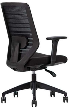 sillas operativas para oficina ergonómicas con descansa brazos ajustables