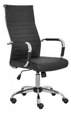 sillas para oficina ejecutivas modernas color negro