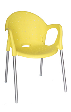 silla para restaurante cafeteria de polipropileno citruss