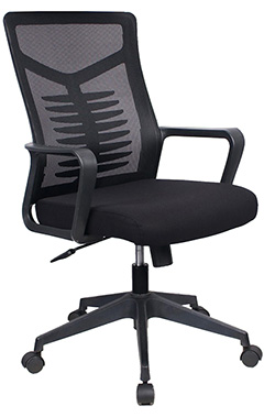 sillón ejecutivo con soporte lumbar respaldo bajo