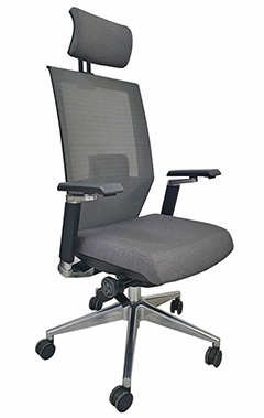sillón directivo con ajuste de profundidad e inclinación de asiento