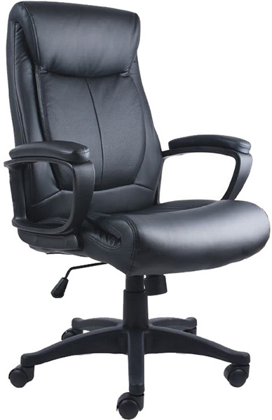 sillón ejecutivo reclinable con mecanismo reclinable y descansa brazos acojinados