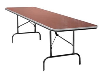 mesa plegable rectangular de fibracel