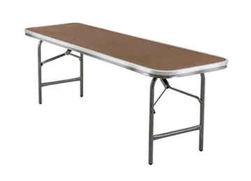 mesa plegable rectangular infantil de fibracel