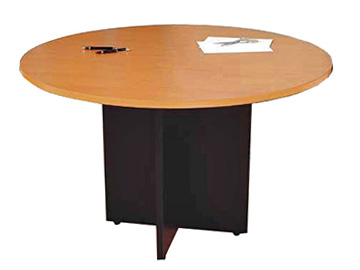 mesas de juntas para oficina circular para 4 personas
