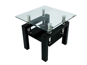 mesas esquineras para oficina de cristal