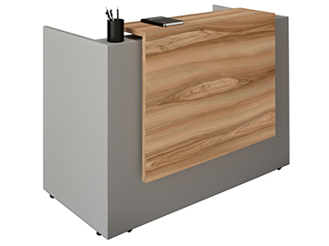 modulo de recepción con cascada frontal