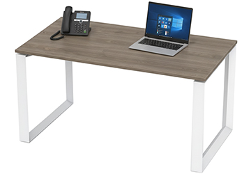 muebles para oficina mesa de trabajo con estructura triangular