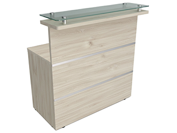 muebles para oficina recepción mostrador