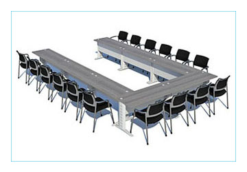 muebles para oficina cdmx - mesas de capacitación
