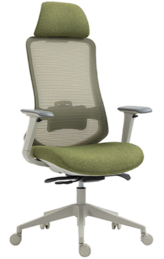 silla ejecutiva para oficina caligary con descansa brazos ajustables 4d asiento slider