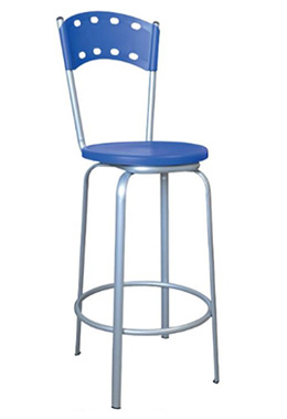 silla alta con respaldo para barra para cafeteria bar barra restaurante antro lounge cocina karl