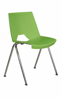 silla de visita strike verde