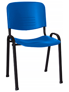 sillas de visita para oficina de plástico.