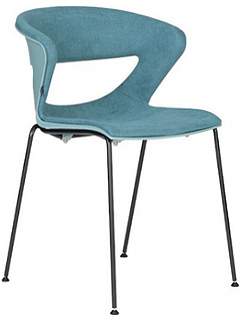 sillas de visita para oficina modernas de cuatro patas