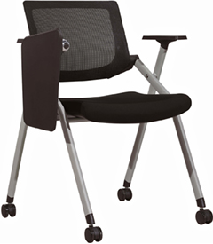 sillas de visita para oficina plegables con ruedas