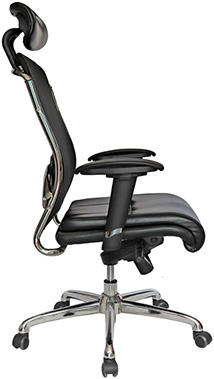 silla ejecutiva para director con descansa brazos ajustables y mecanismo reclinable