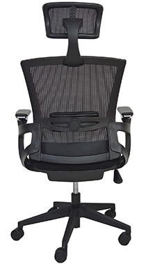 sillas ejecutivas para oficina berlin con cabecera y soporte lumbar ajustable y pistón neumático de gas