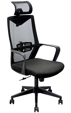 sillas ejecutivas para oficina con cabecera ajustable