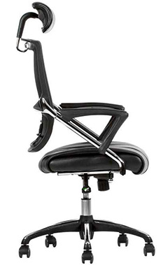 sillas ejecutivas para oficina con cabecera y soporte lumbar y palancana para regular altura