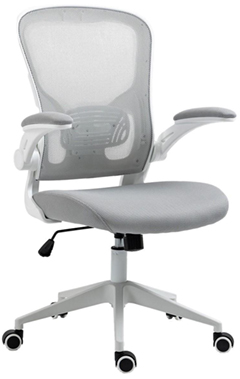 sillas operativas para oficina con descansa brazos abatibles acojinados