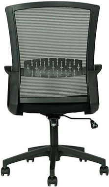 sillas operativas para oficina con descansa brazos fijos mecanismo reclinable y soporte lumbar fijo kontor