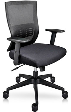 sillas para oficina con descansa brazos ajustables