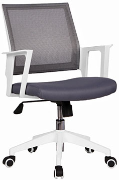 sillas para oficina en color blanco con gris