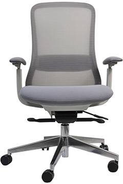 sillas para oficina reforzadas con bastidor color gris