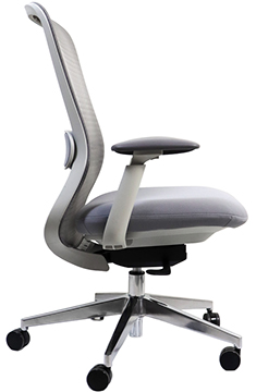 sillas para oficina reforzadas bastidor color gris