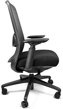 sillas para oficina reforzadas bastidor color negro