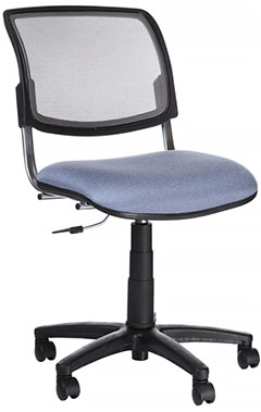 sillas secretariales con respaldo de malla