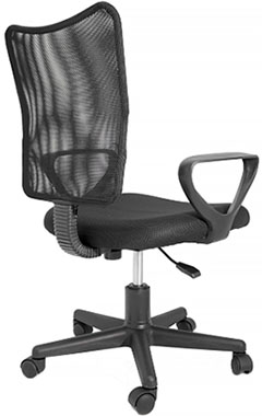 sillas secretariales de oficina con descansa brazos