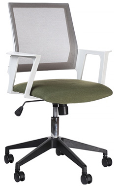 sillas secretariales para oficina cherry en color blanco
