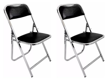 mesas y sillas plegables sillas plegables acojinadas