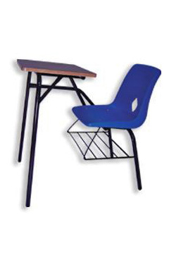 sillas de capacitacion tipo mesa banco