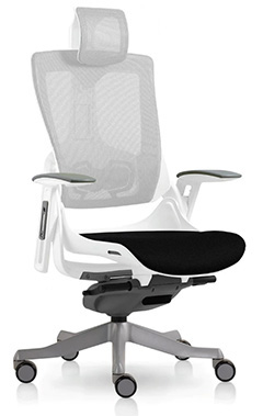 sillas para oficina ergonómicas en color blanco