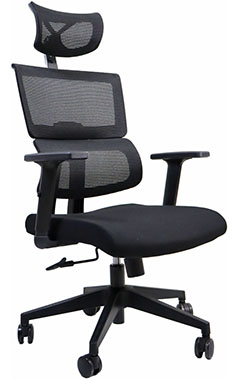 sillon Ejecutivo con cabecera y descansa brazos ajustables portugal