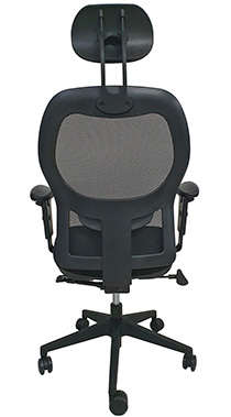 sillones ejecutivos para oficina ergonómicos con cabecera ajustable brazos ajustables y base de cinco brazos con rodajas de poliuretano