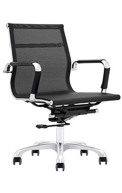 sillones ejecutivos para oficina tapizados en malla para escritorios