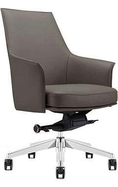 sillones semi ejecutivos para oficina modernos con base de aluminio